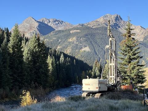 Monitoring well instillation at the BPMD Site – Photo taken on September 25, 2025. Photo by EPA