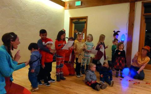 Mistletoe Market Carolers. Photo by Lisa Branner
