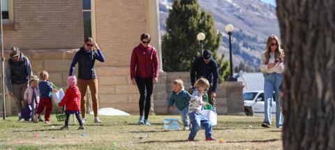 Photo by: Dave Tomanovich The official start of the great egg scramble of 2026.