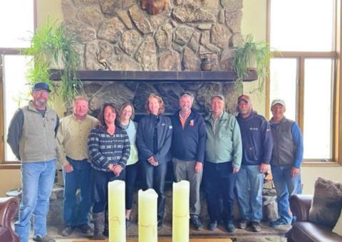 Left to Right, Justin Jacobs, Charlie Tyack, DeAnne Gallegos, Amy Bicocehi, Becky Joyce, Jim Donovan, Willy Tookey Tim Werd, Glenn Bone