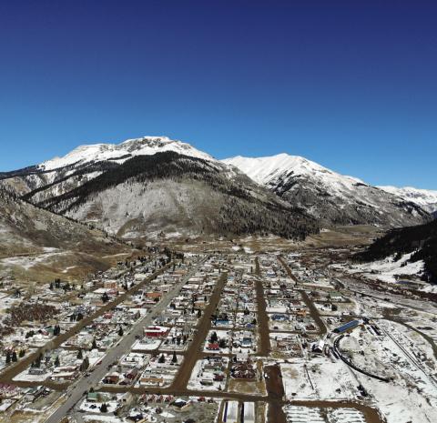 A bluebird day in Silverton Calvin Davenport/Silverton Standard