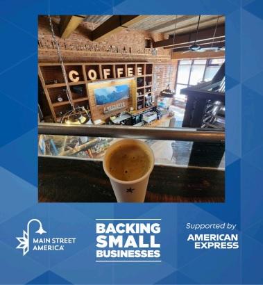 Coffee Bear Awarded $10,000 Backing Small Businesses Enhancement Grant through American Express and Main Street America