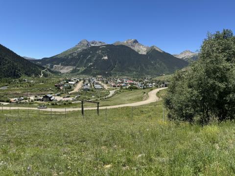 A view of Silverton in the summer when extra workforce housing is needed. Photo credit Katey Fetch