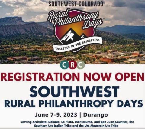 2023 Southwest Rural Philanthropy Days Conference!