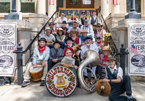 Silverton Brass Band celebrates it's 50th year photo by Ray Dileo