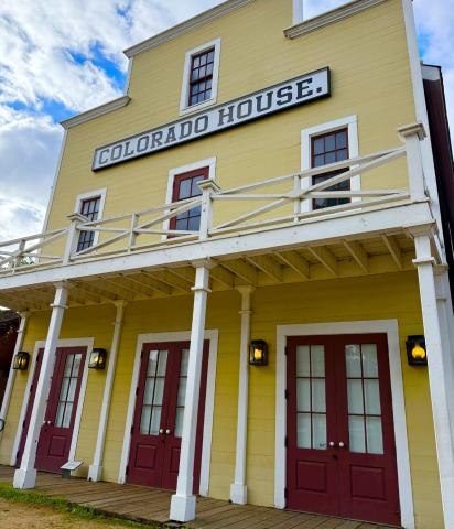 In Old Town San Diego, there is a preserved 1800’s hotel called Colorado House photo by DeAnne Gallegos