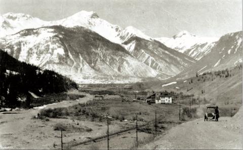 SNOW-COVERED SULTAN MTN.