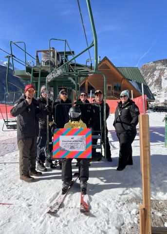Silverton local, 11 year old Jayden Jones, gets the first chair at Kendall for the 4th year in a row. Photo credit DeAnne Gallegos