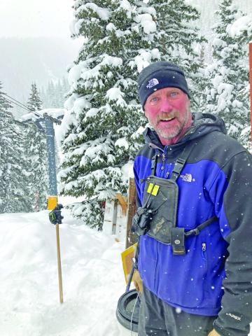 Grady Ham at Silverton Mountain. Photo credit Marc Kloster