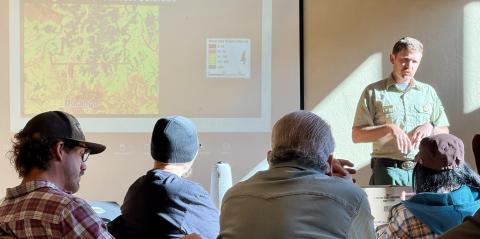 US Forest Svc Kevin Lindner talks about forest health