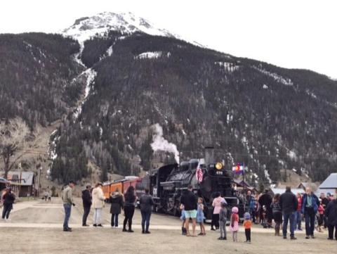 Photo credit Melanie Bergolc The first train of summer 2024.