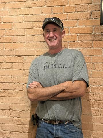 John Zarkis is the new Town of Silverton Public Works Director. Photo by DeAnne Gallegos