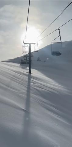 The snow finally arrived to give Silverton Mountain Ski Area a fresh coat of powder photo by Silverton Mountain