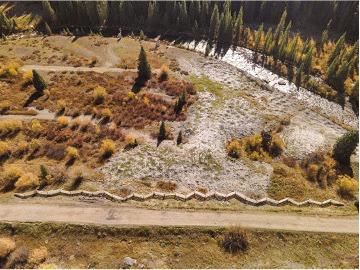 Aerial view of fencing installed at Campground 4. Photo credit BPMD