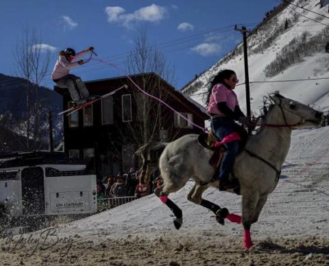 Photo by Wesley Bery Locals Blaze Braford and Savannah McCarthy