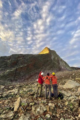 Photo by SMR Team Vestal Peak Search for Daniel Lamthatch