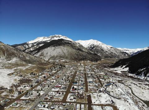 A bluebird day in Silverton Calvin Davenport/Silverton Standard