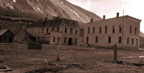The abandoned Silverton Brewery on Mineral Creek in an undated photo. Photo Courtesy of the Silverton Historical Society