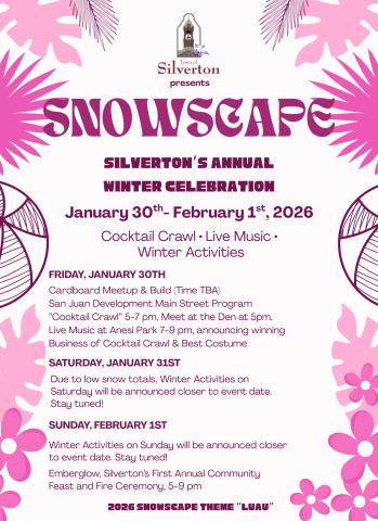 Pink And Purple Playful Tropical Event Pool Luau Party Flyer