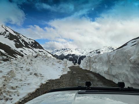 Photo credit Shiloh Sams Alpine Tavern owner Shiloh Sams took an afternoon to decompress and solo up Cinnamon Pass.