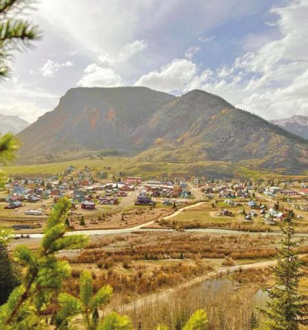 Beautiful day up here in the High Country. Thing are starting to gree up. Photo Credit Silverton Area Chamber of Commerce