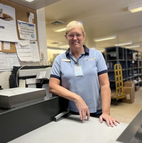 Silverton Postmaster DeAna Scott retires after 20.5 years of service at the USPS. Photo credit DeAnne Gallegos