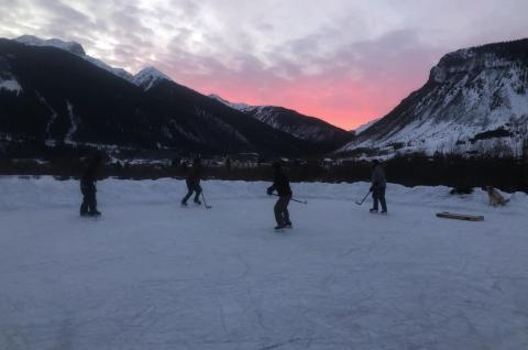 Pond Hocky on Beaver Pond