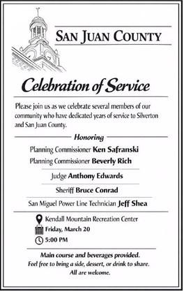 San Juan County celebrates those who have served the county for many decades