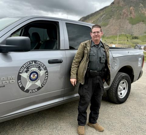Current San Juan County Sheriff Steve Lowrance