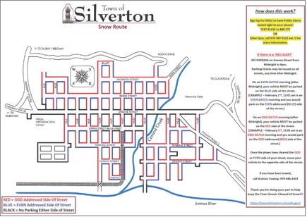 Silverton Snow Route (EVEN-ODD) - GENERAL