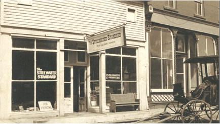 The Silverton Standard office on Greene Street (now occupied by the Train Store) was transformed into the “Stillwater Standard” office for the opening scene of the movie “Maverick Queen” in 1956. Much of the movie was filmed in Silverton and the surrounding area. The Standard was housed in that building for 50 years. Photo: George Chapman
