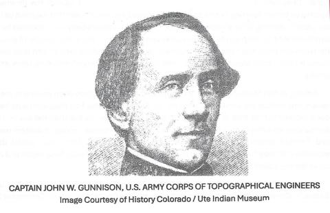 CAPTAIN GUNNISON IN THE LAND OF THE TABEGUACHE, 1853 (Part 2) –