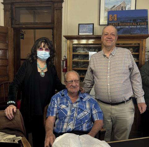 Judy Kuhlman, Ernie Kuhlman, and Willy Tookey. Photo by DeAnne Gallegos