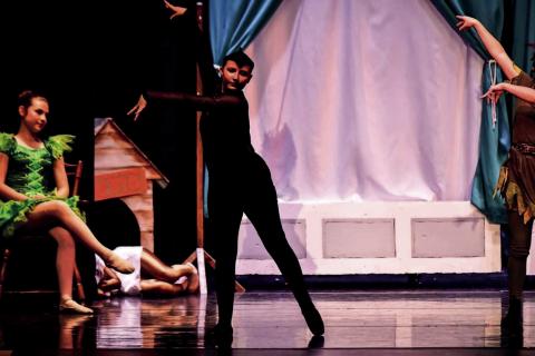 Rylan Jaramillo as Peter Pan’s shadow