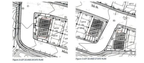 Proposed site for multi-family units in the Anvil community per Silverton Housing Authority meeting packet.