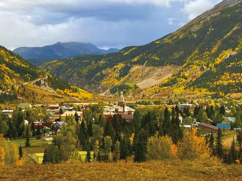 The town of Silverton. Photo credit DeAnne Gallegos