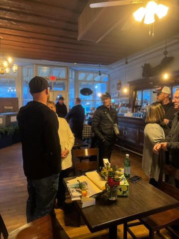 Liz Call’s memorial this past weekend in the El Bandito was full of family, friends, and community members Photo by Ginger Castle Hejl