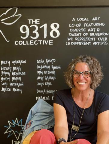 Beth Anderson with The 9318 Collective. Photo submitted by SJDA