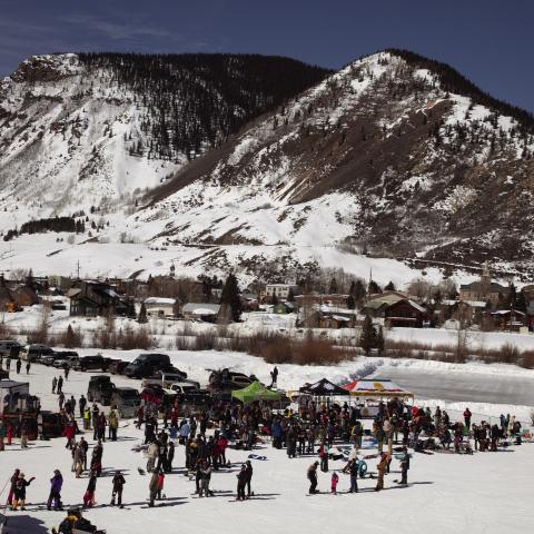 Banked Slalom’s 3rd year was packed! Photo credit Cracked Compass Photography