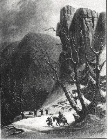 San Juan Mountains 1848 from Fremont's Memoirs