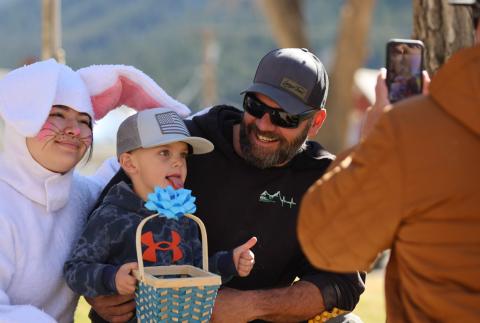 Photo by: Dave Tomanovich Egg-citement levels were high at Silverton’s annual Easter Egg Hunt.