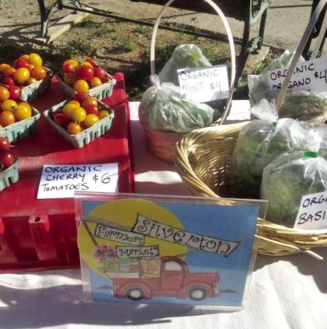 Farmers market goodies! Photo by Myste French