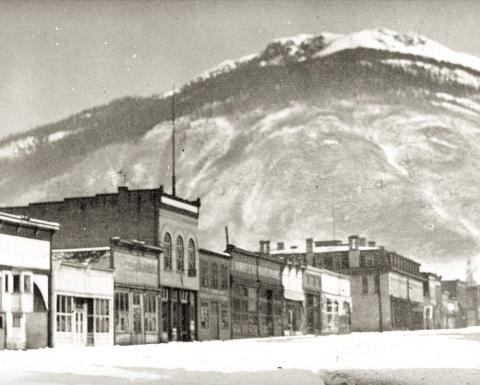 Silverton, November 1940 Greene Street in November 1940, looking north from the corner of 11th and Greene/
