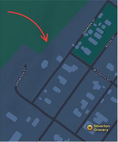 Map of area where the proposed Special Improvement District is being petitioned for by 8 out of the 10 property owners.