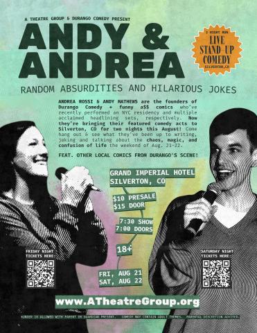 Atg Presents: Andy Mathews & Andrea Rossi