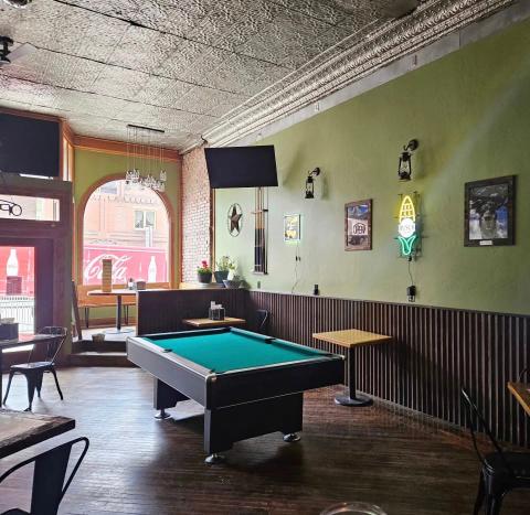  The Alpine Tavern, located on Greene St in the former Avalanche Brewery, has put in a pool table and plans to add more fun things to do in the honky-tonk bar.