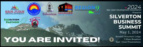 SJDA Silverton Business Summit May 1st