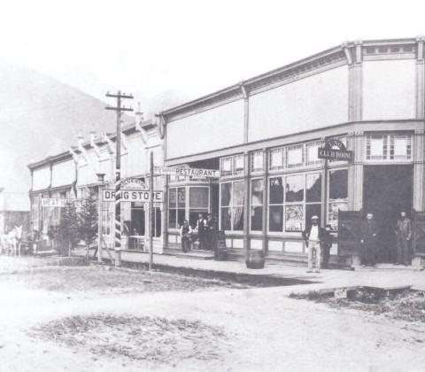 1891: The 1100 Block of Greene Street Photo courtesy San Juan County Historical Society