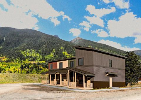 Conceptual drawing of Anvil Townhomes