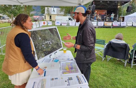 Music and community imput. Photo credit Town of Silverton
